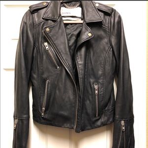 Doma Leather Moto Jacket